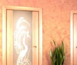 Двери акриловые межкомнатные - вариант 1