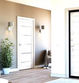 Двери балконные металлические - тип 1