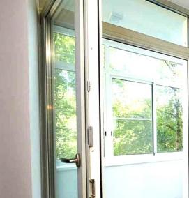 Двери балконные металлопластиковые - вариант 2