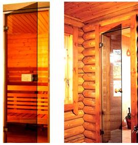 Двери для бани 1800х800 - модель 2