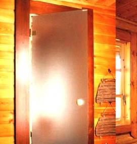 Двери для бани деревянные - тип 1