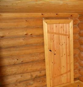 Двери для бани деревянные - тип 3