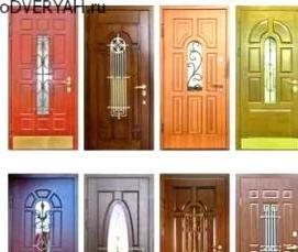 Двери двухстворчатые металлические входные уличные - вариант 4