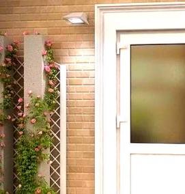 Двери из пластика входные - модель 4