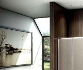 Двери купе белое стекло - модель 3