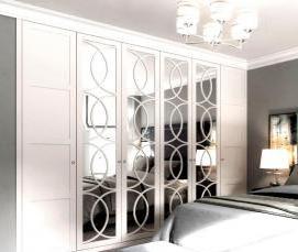 Двери купе белые глянцевые - тип 1