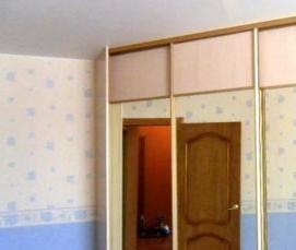 Двери купе для гардеробной из лдсп - вариант 3