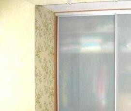 Двери купе матовое стекло с рисунком - модель 4