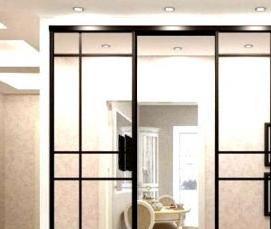 Двери купе оргстекло - модель 3