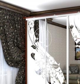 Двери купе серебро - вариант 3