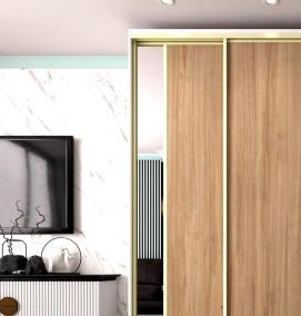 Двери купе шампань - вариант 3