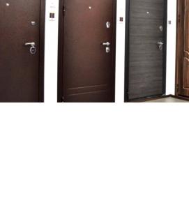 Двери механические входные - вариант 1