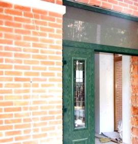 Двери металлические входные уличные - вариант 2