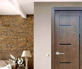 Двери межкомнатные беленая лиственница - модель 4