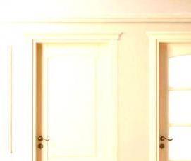 Двери межкомнатные белые без стекла - тип 1