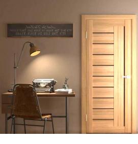 Двери межкомнатные экошпон натуральный - модель 4