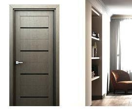 Двери межкомнатные желтого цвета - модель 1