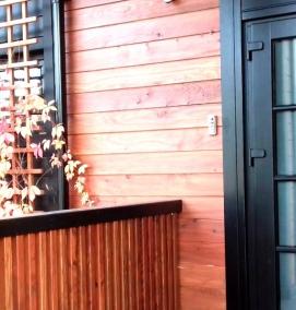 Двери пвх уличные входные - вариант 3