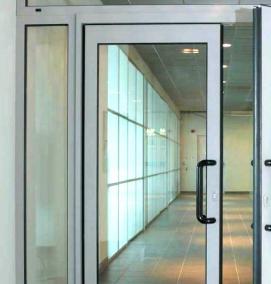 Двери пвх уличные входные - вариант 2