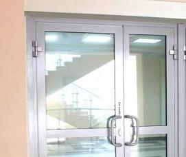 Двери пвх входные без стекла - вариант 4