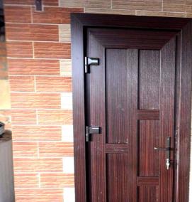 Двери пвх входные - модель 4