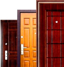 Двери входные металлические - тип 1