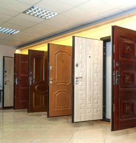 Двери входные металлические в гараж - вариант 4