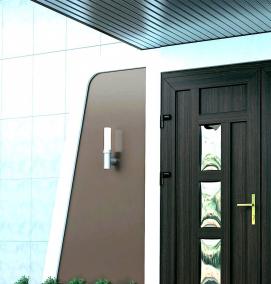 Двери входные пластиковые теплые - вариант 4