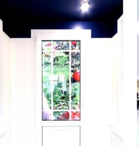 Двери входные пластиковые теплые - вариант 3