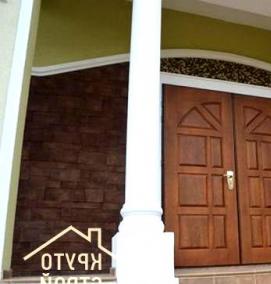 Двери входные утепленные двухстворчатые - вариант 2