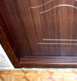 Дверная коробка цвет венге - модель 1