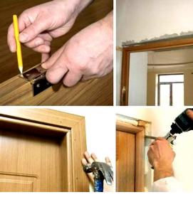 Дверная коробка мдф - вариант 3