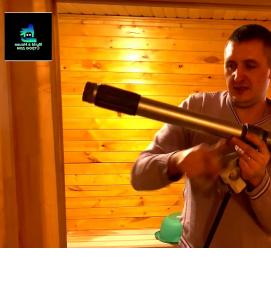 Дверная коробка в баню - тип 2