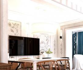 Дверной добор белый - модель 3