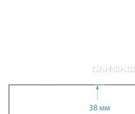 Двп одностороннее - модель 2