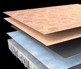 Двп под линолеум - вариант 1