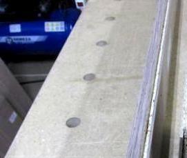 Двп с пазом - модель 4