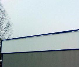 Двухэтажный ангар из металлоконструкций - модель 4