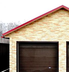 Двухэтажный каркасный гараж - тип 3