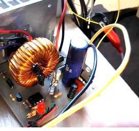 Двухполярный импульсный блок питания - модель 2