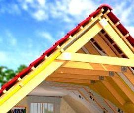 Двухскатная крыша из металлоконструкций - тип 2