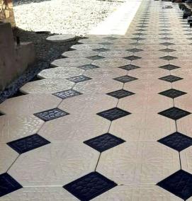 Двухслойная брусчатка - тип 1