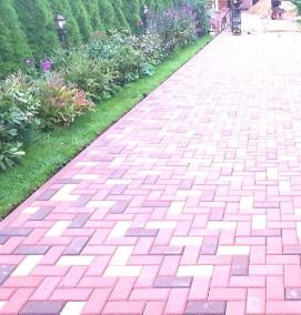 Двухслойная брусчатка - тип 4