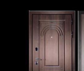 Двухстворчатая дверь входная уличная утепленная - вариант 3