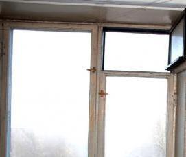 Двухстворчатое пластиковое окно - модель 4