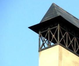 Дымник флюгер - модель 1