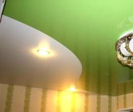 Дышащие натяжные потолки - тип 1