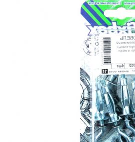 Дюбель металлический с резьбой - тип 1