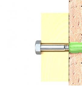 Дюбель с шурупом 6х50 мм - модель 4