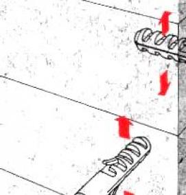 Дюбеля для пазогребневых плит - модель 3